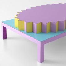 Designers draw on Memphis and pop art movements to reinterpret De Rosso furniture