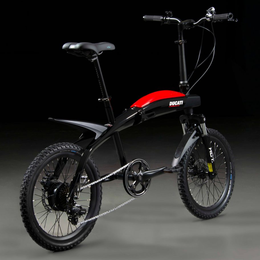 Ducati unveils foldable electric bicycles that take cues from its motorbikes