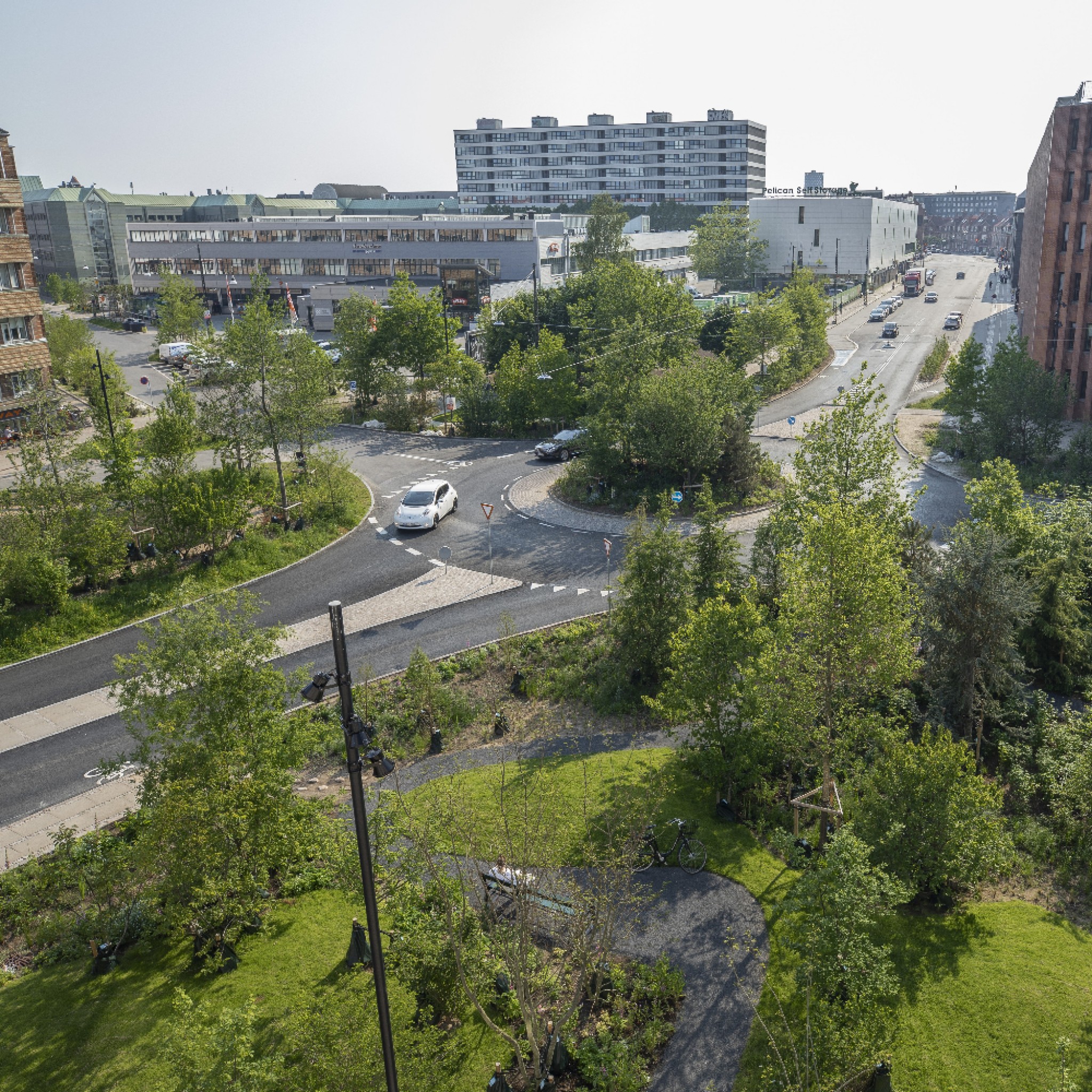 Sankt Kjelds Square and Bryggervangen by SLA