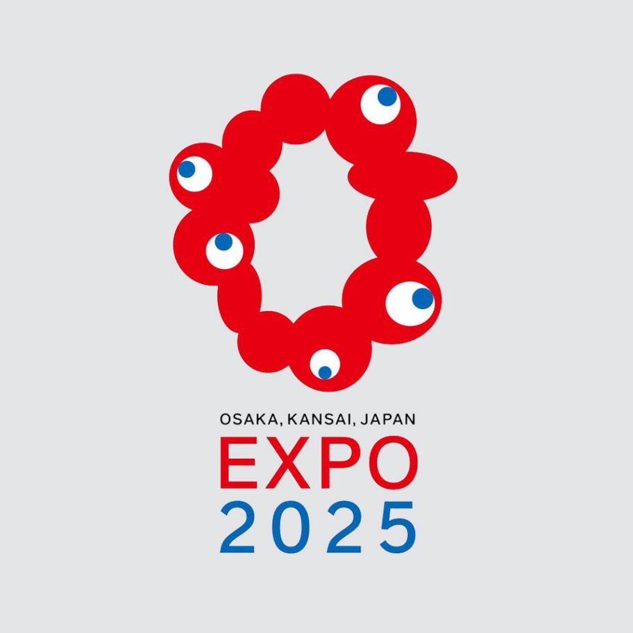 Expo 2025 Osaka logo by Tamotsu Shimada