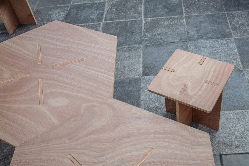 Furniture Pavilion S by Rooi Design and Research
