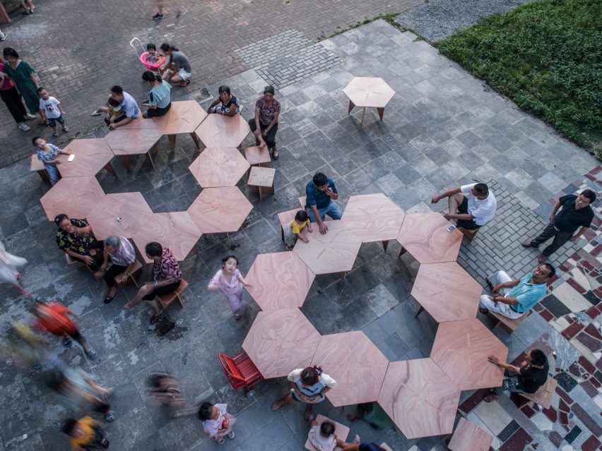 Furniture Pavilion S by Rooi Design and Research
