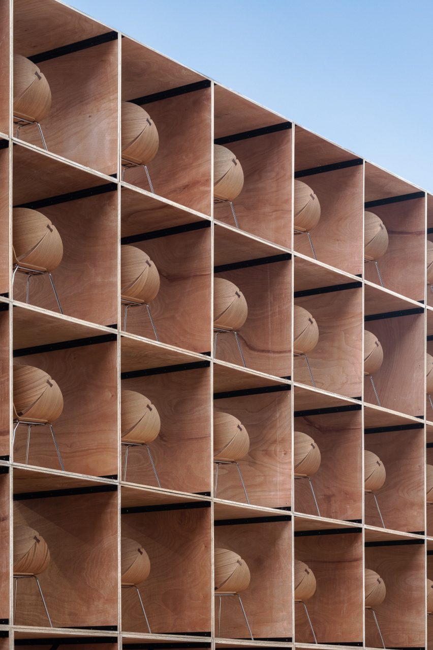 Furniture Pavilion S by Rooi Design and Research