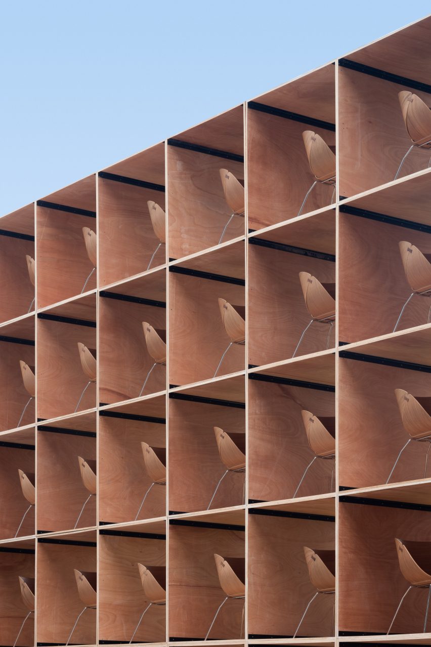 Furniture Pavilion S by Rooi Design and Research