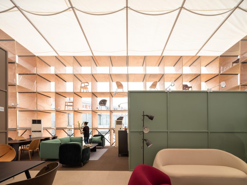 Furniture Pavilion S by Rooi Design and Research