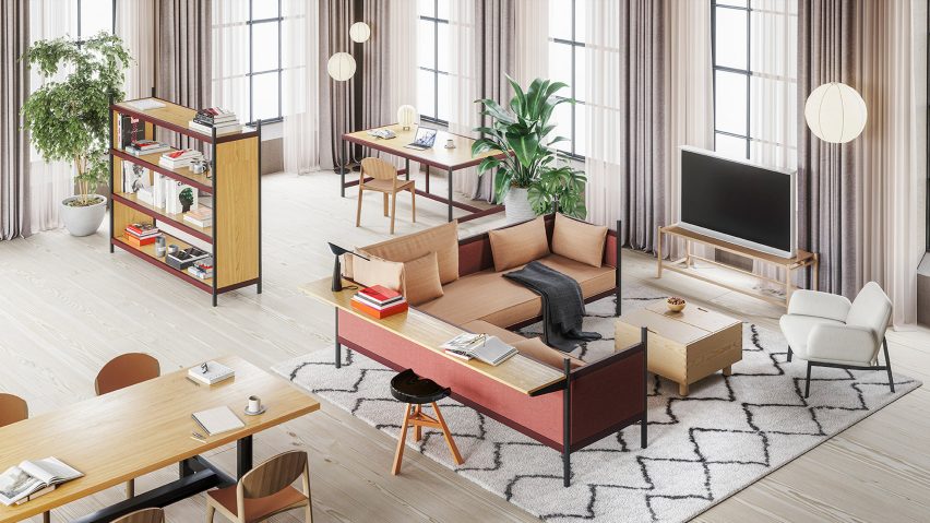 Grid by Ronan and Erwan Bouroullec for Established & Sons