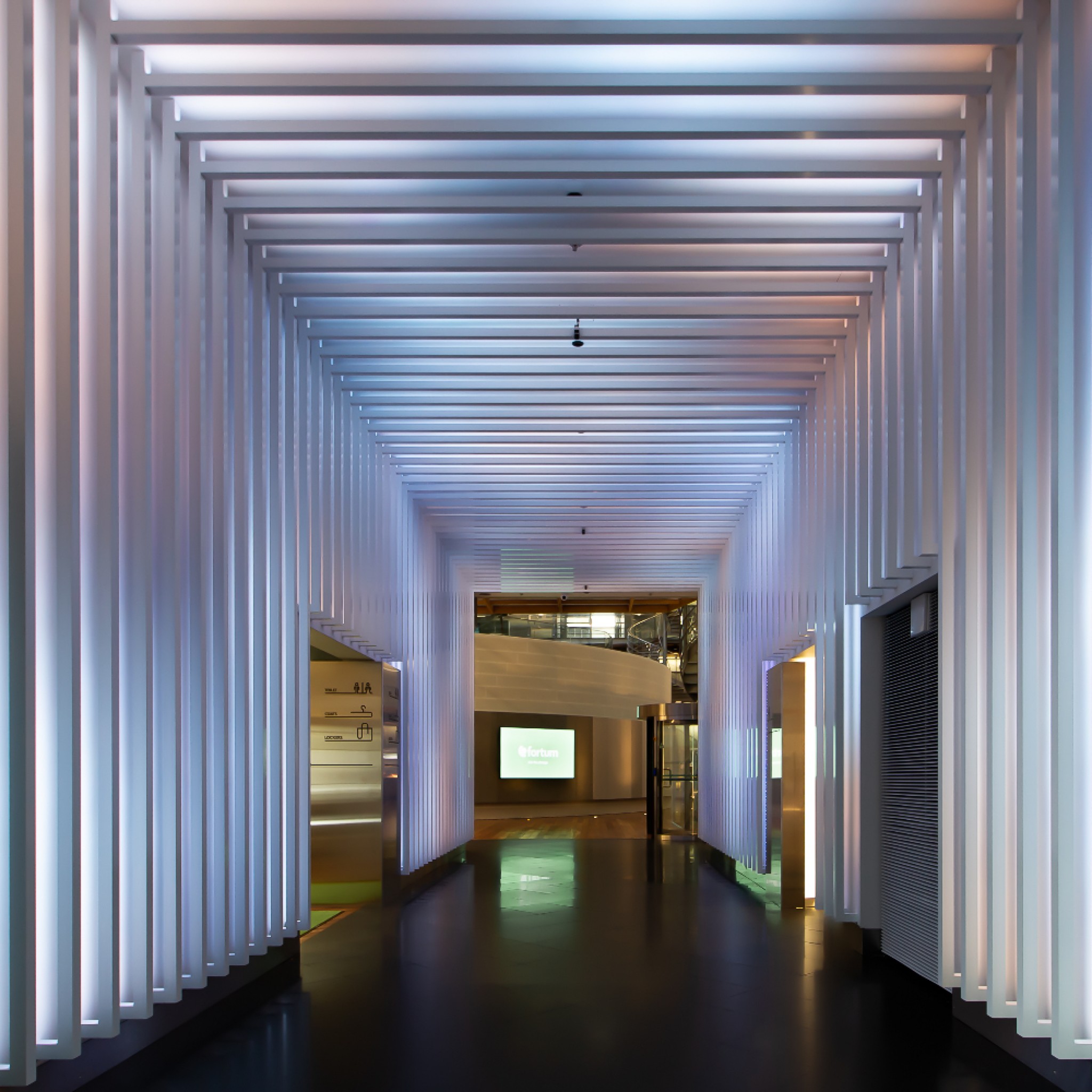 Fortum Transition Tunnel by Lighting Design Collective