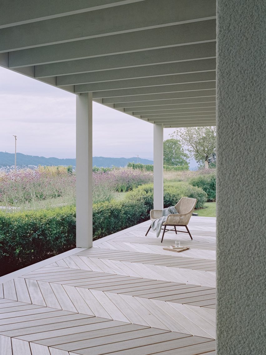 House at a Vineyard in Zurich, Switzerland designed by Think Architecture