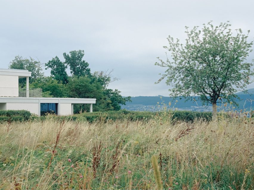 House at a Vineyard in Zurich, Switzerland designed by Think Architecture