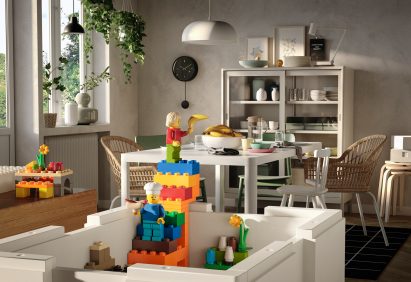 IKEA and Lego release Bygglek storage boxes that double up as building bases