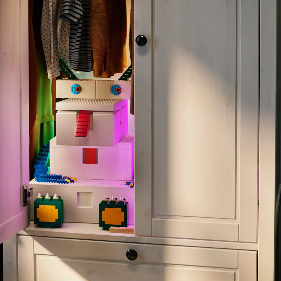 IKEA and Lego release Bygglek storage boxes that double up as building bases