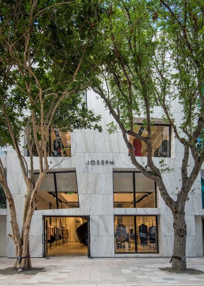Joseph store Miami Design District by Sybarite