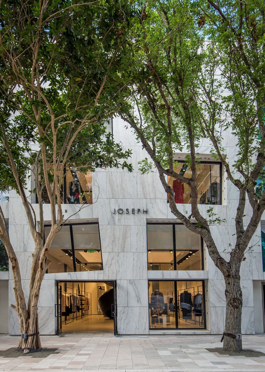 Joseph store Miami Design District by Sybarite