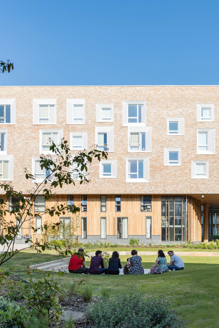 Key Worker Housing by Mecanoo for University of Cambridge, UK