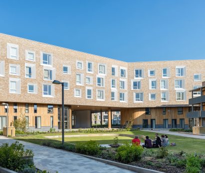 Key Worker Housing by Mecanoo for University of Cambridge, UK