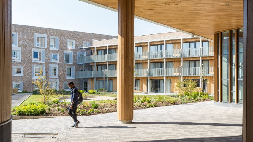 Key Worker Housing by Mecanoo for University of Cambridge, UK