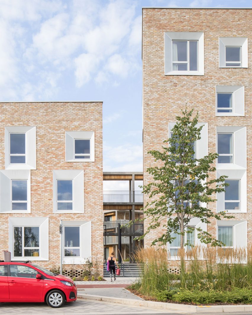 Key Worker Housing by Mecanoo for University of Cambridge, UK