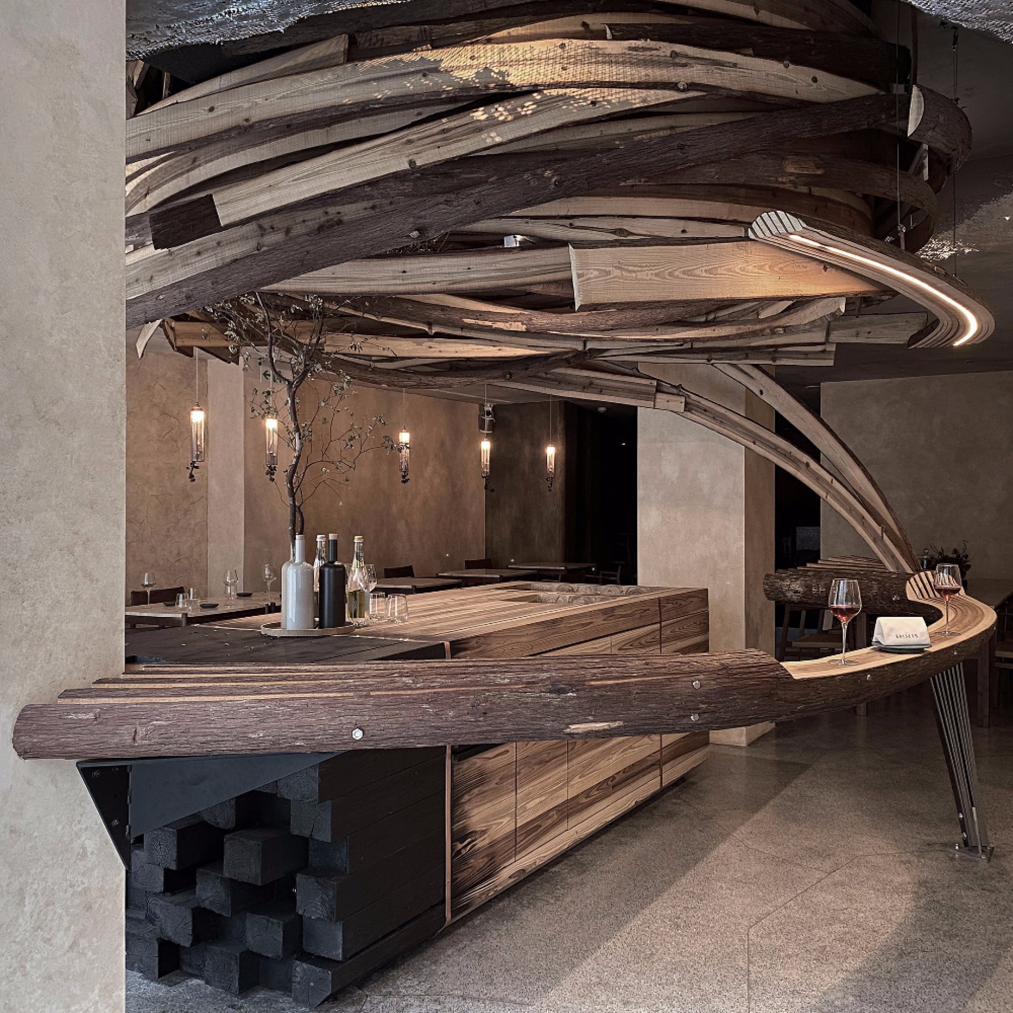 Embers Restaurant by Curvink Architects