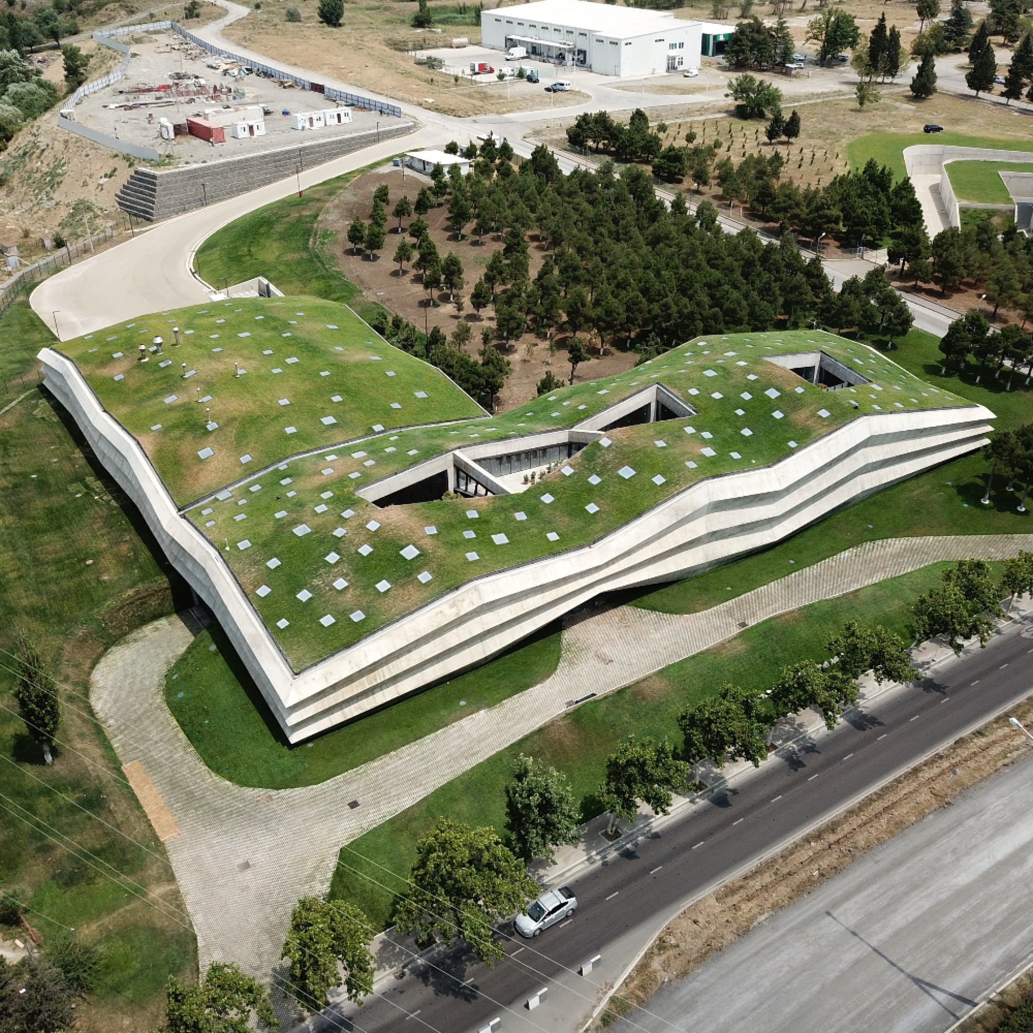 Coffee Production Plant by Giorgi Khmaladze Architects