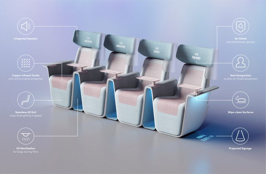 Layer designs Wes Anderson-inspired Sequel Seat for cinemas post-coronavirus