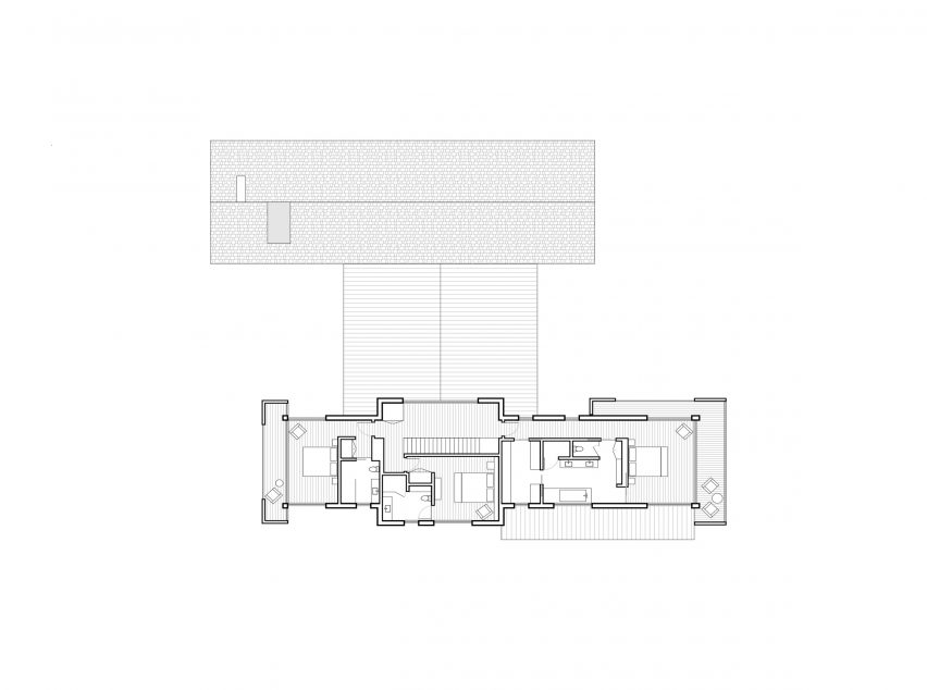 Lone Pine Residence by CLB Architects First Floor Plan