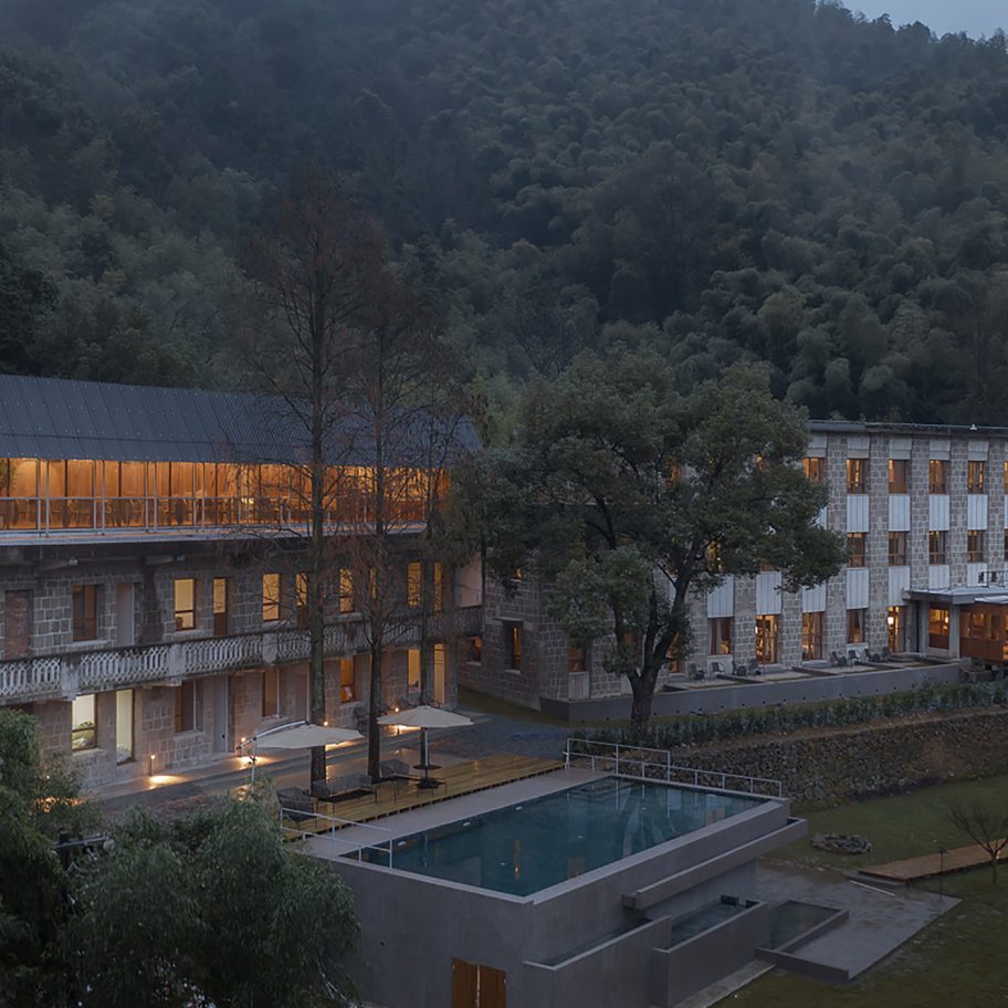Atelier XÜK converts disused Chinese primary school into boutique hotel