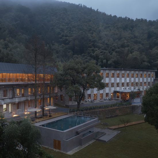 Atelier XÜK converts disused Chinese primary school into boutique hotel