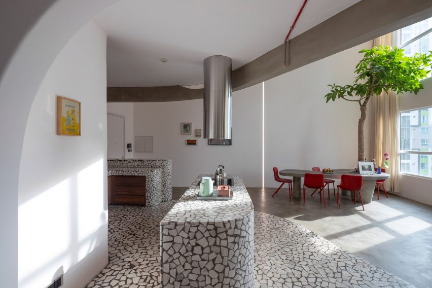 Mài Apartment in Vietnam designed by Whale Design Lab
