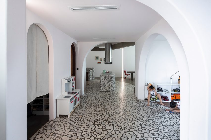 Mài Apartment in Vietnam designed by Whale Design Lab