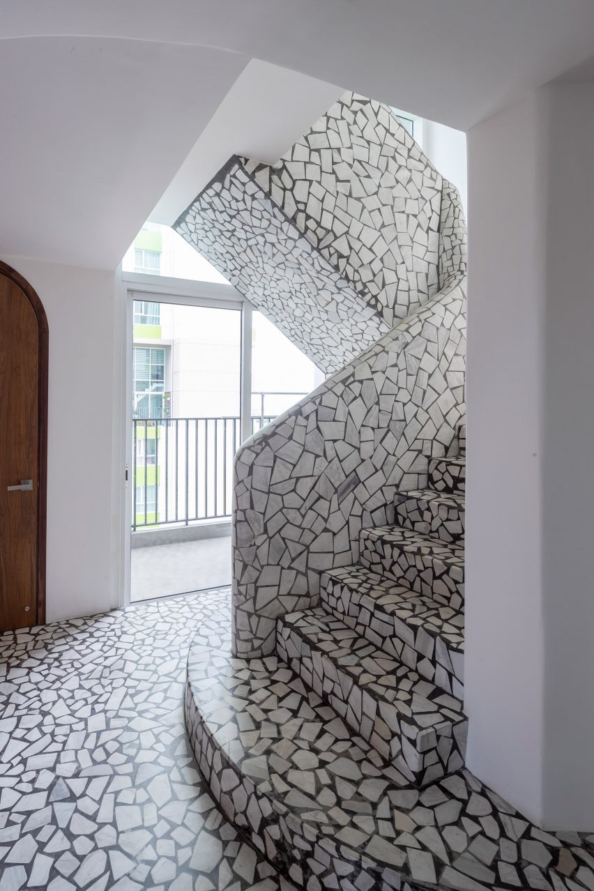 Mài Apartment in Vietnam designed by Whale Design Lab