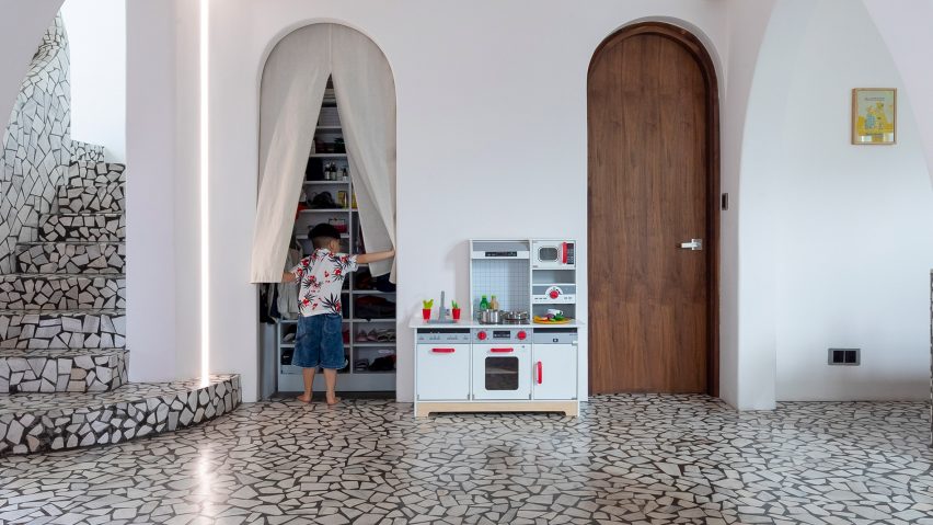 Mài Apartment in Vietnam designed by Whale Design Lab