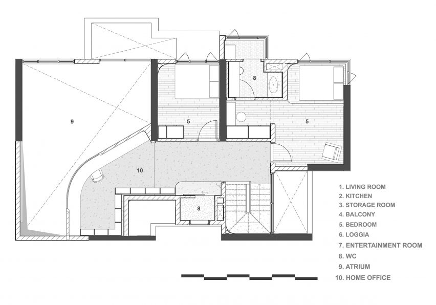 Mài Apartment in Vietnam designed by Whale Design Lab