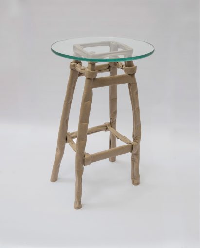 Ying Chang builds furniture out of paper for Malleable State collection
