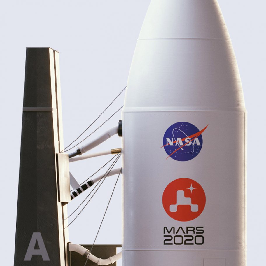 NASA mission logo by House of van Schneider