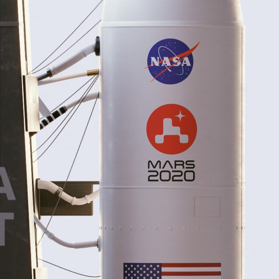 NASA mission logo by House of van Schneider