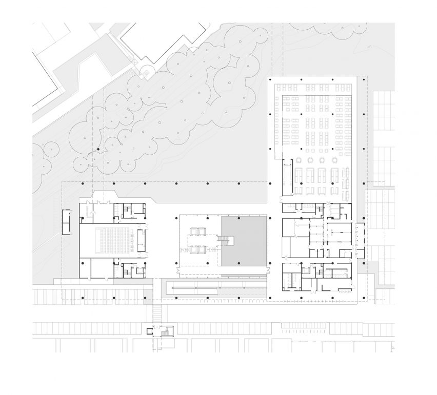 Natura Headquarters by Dal Pian Arquitetos Ground Floor Plan