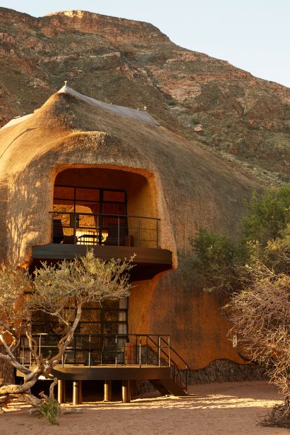 The Nest at Sossus guest house in Namibia designed by Porky Hefer