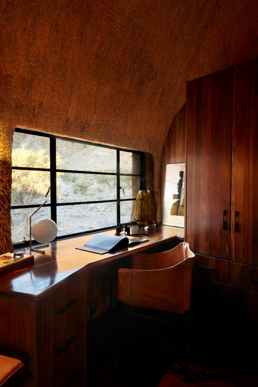 The Nest at Sossus guest house in Namibia designed by Porky Hefer