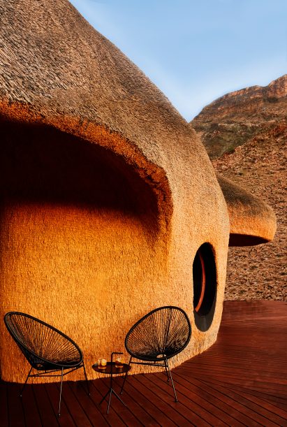 The Nest at Sossus guest house in Namibia designed by Porky Hefer
