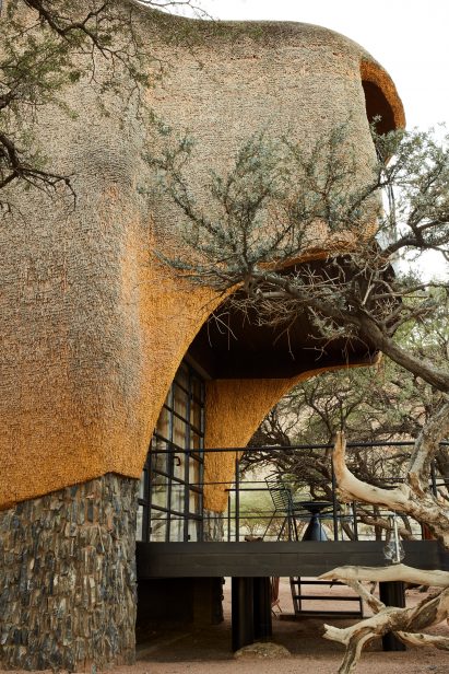The Nest at Sossus guest house in Namibia designed by Porky Hefer
