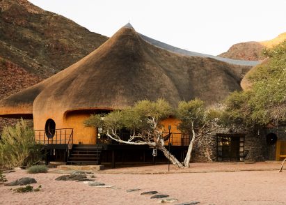 The Nest at Sossus guest house in Namibia designed by Porky Hefer