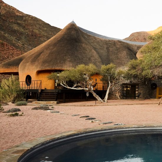 The Nest at Sossus guest house in Namibia designed by Porky Hefer