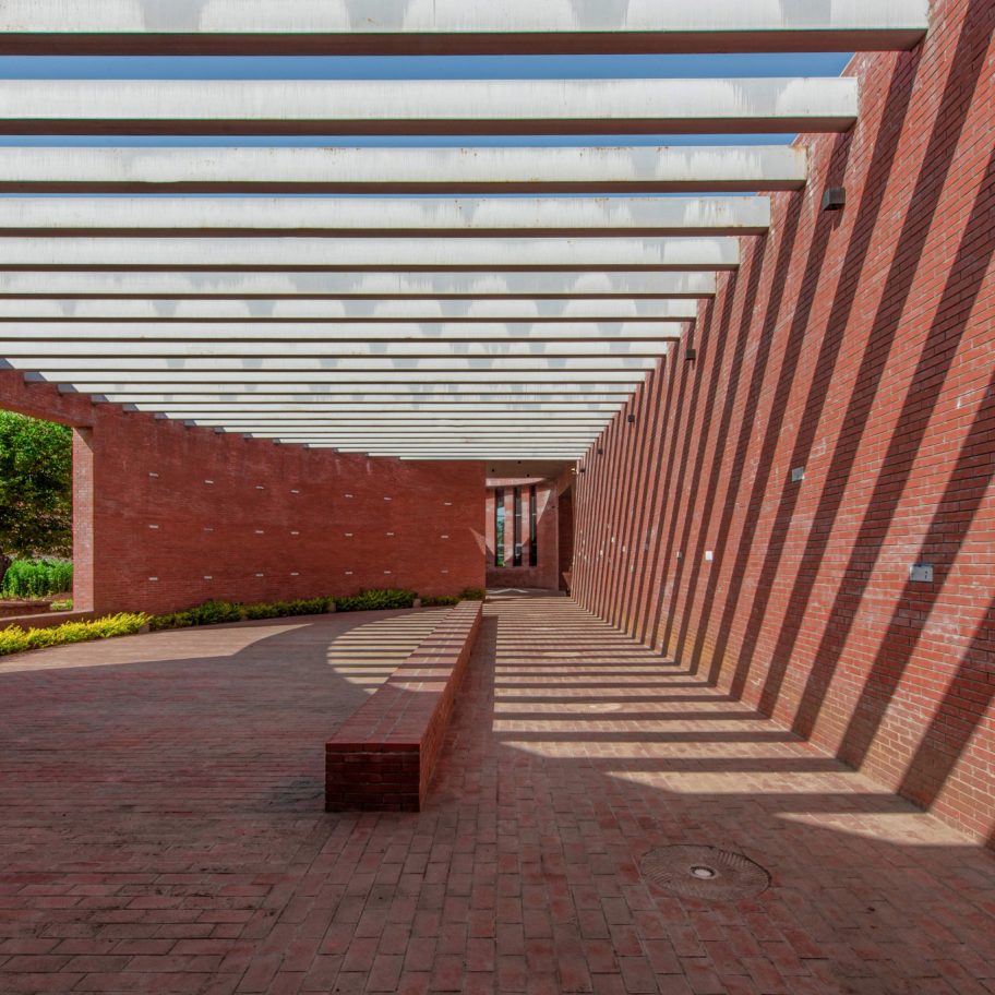 Lizigou Red Brick Ceremonial Hall Building