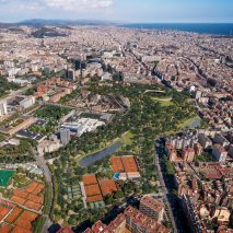 Nou Parc park at Nou Camp stadium in Barcelona by ON-A Architecture