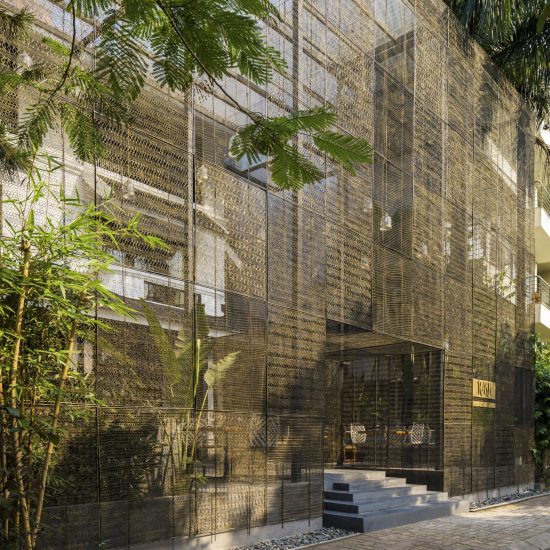 The Golden Veil at RASM by Studio VDGA