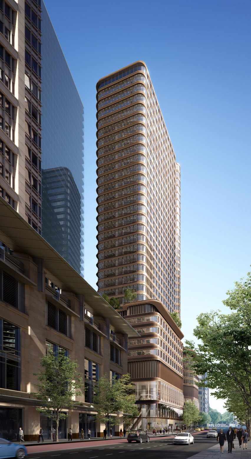 Pitt Street OSD by Foster + Partners