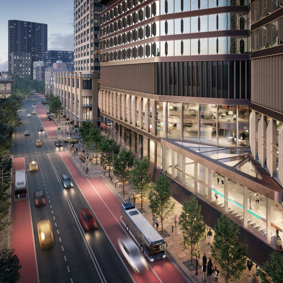 Pitt Street OSD by Foster + Partners