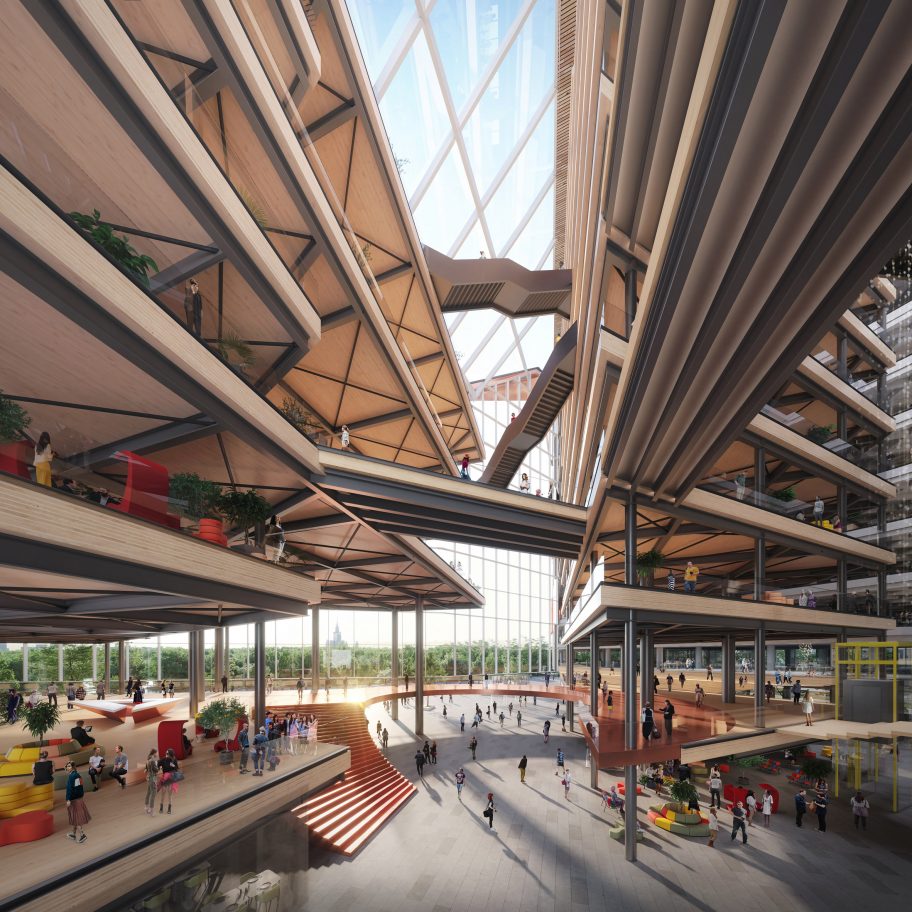 Headquarters for Yandex in Moscow by PLP Architecture