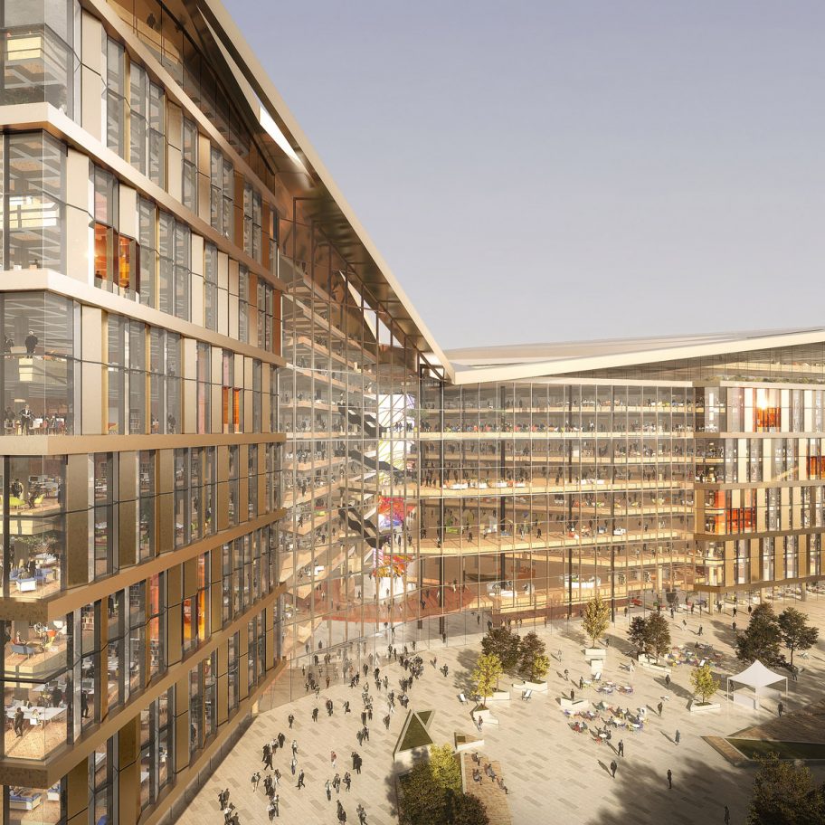 Headquarters for Yandex in Moscow by PLP Architecture
