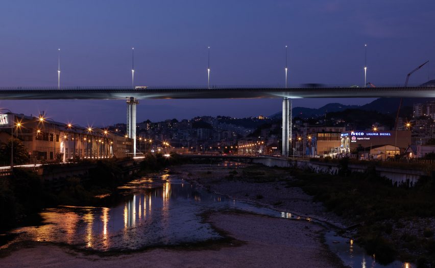 Genoa San Giorgio Bridge by Renzo Piano